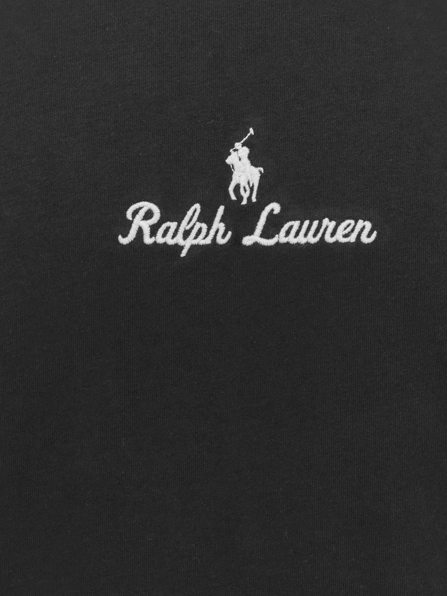 Polo Ralph Lauren T-shirts and Polos Black Cotone