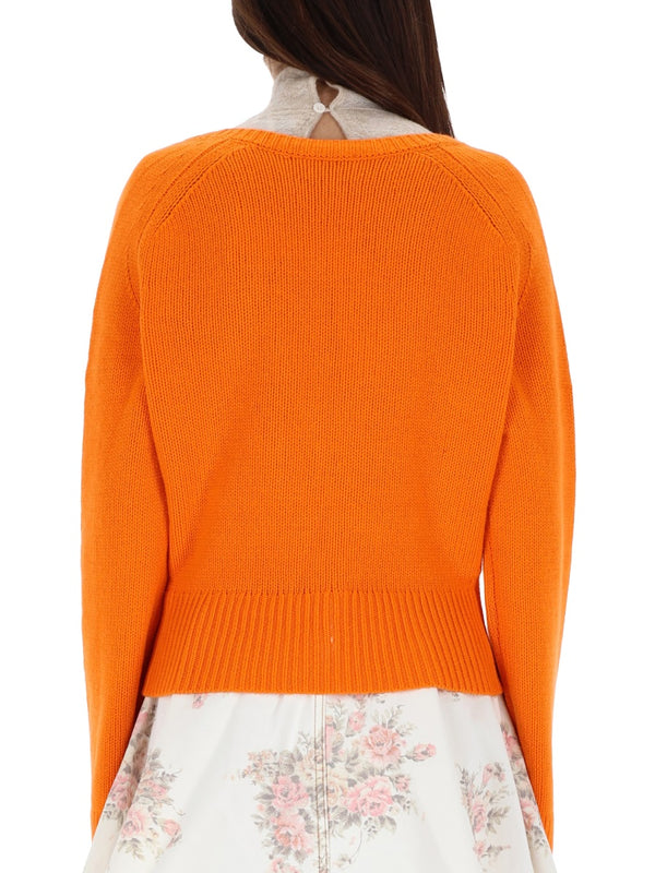 Cashmere Sweater Orange Jumpers