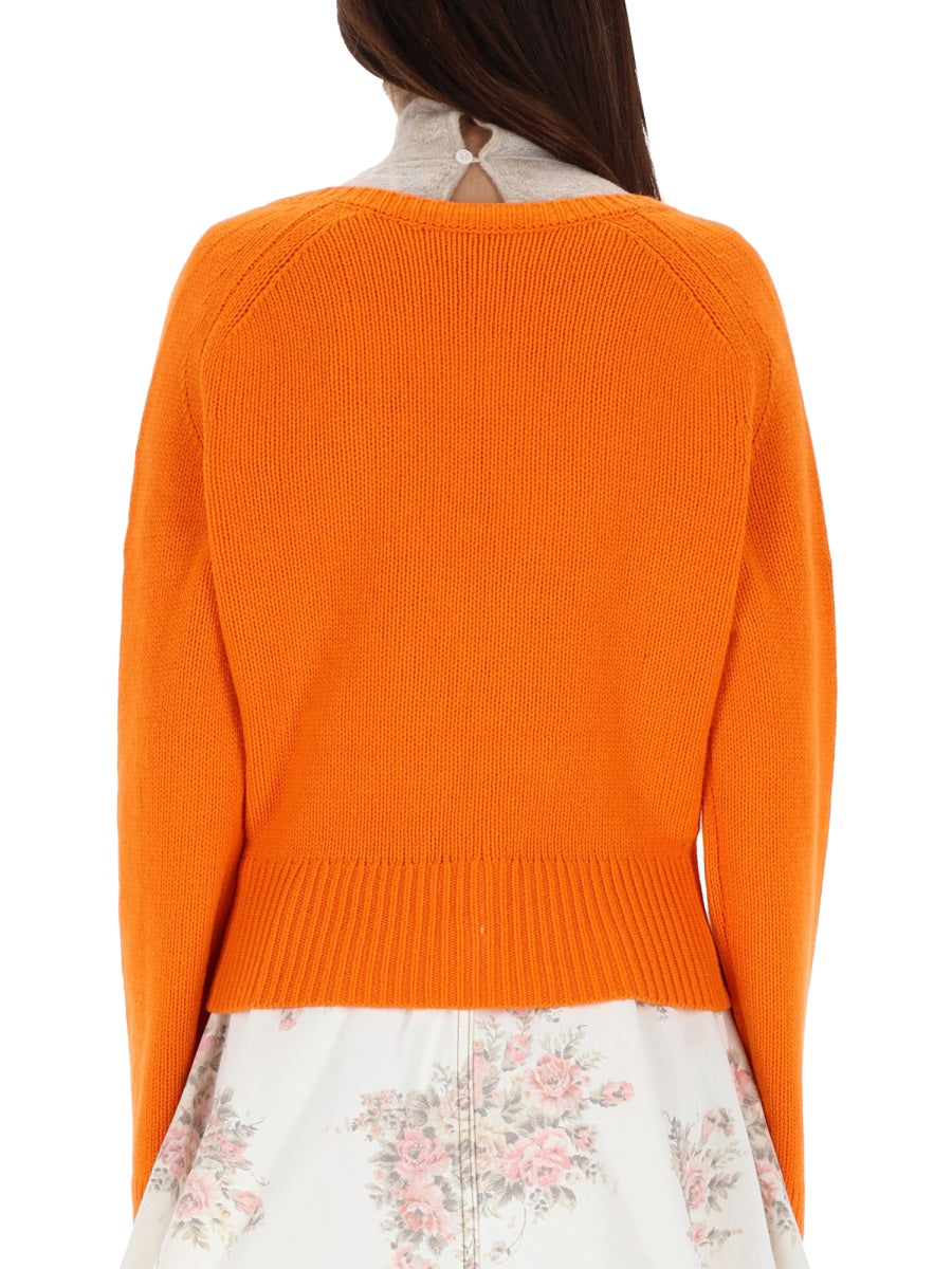 Cashmere Sweater Orange Jumpers