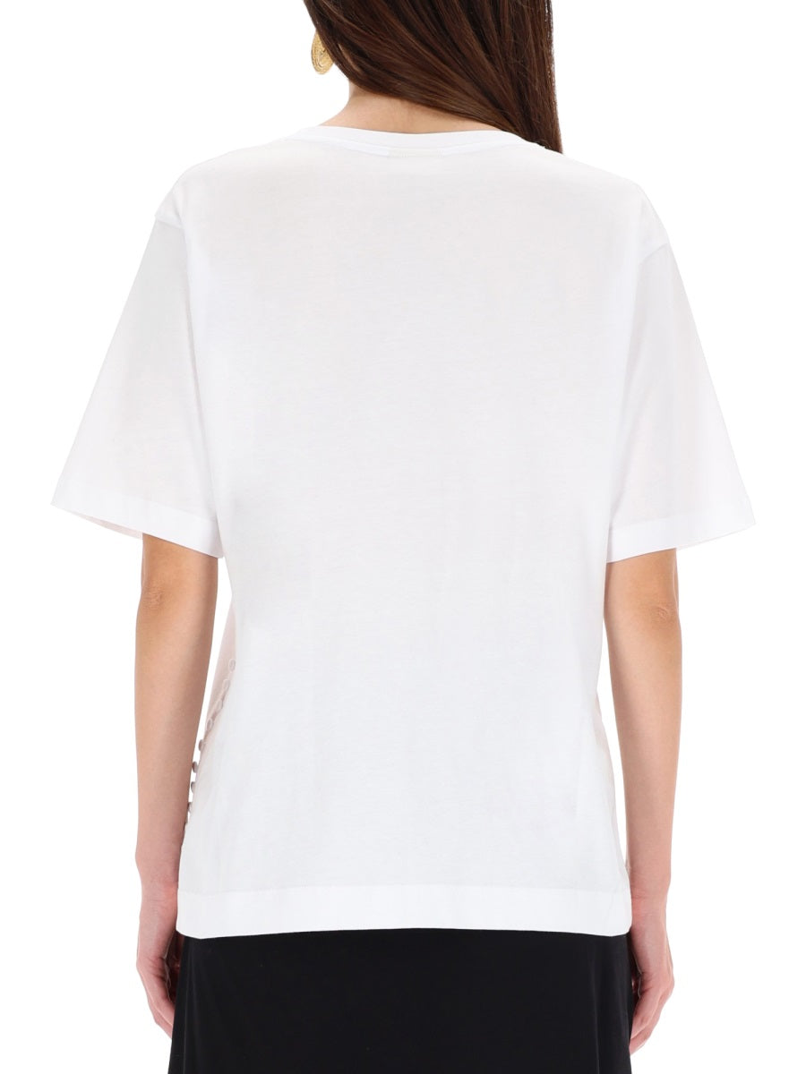 Heydu Bis T-Shirt White Cotton T-shirts