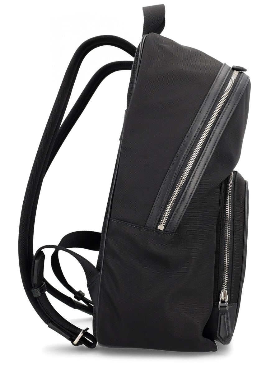 Backpack Code Black Recycled Nylon Backpacks