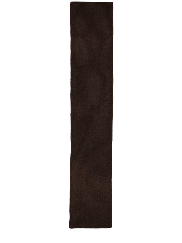 Leora Brown Wool Scarf