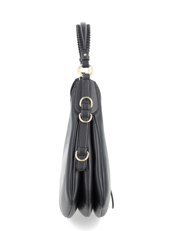 Handbag Kat Recycled Leather Black Handbags