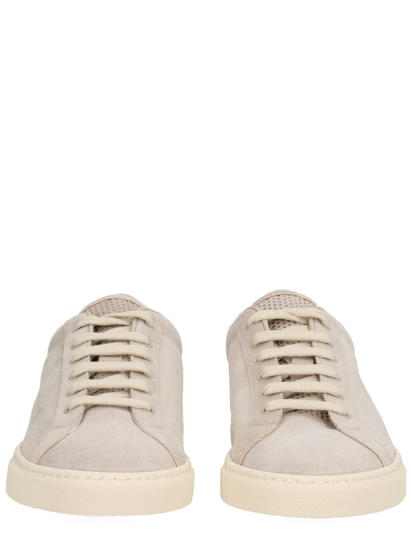 Retro Vintage Sneaker White Leather Trainers