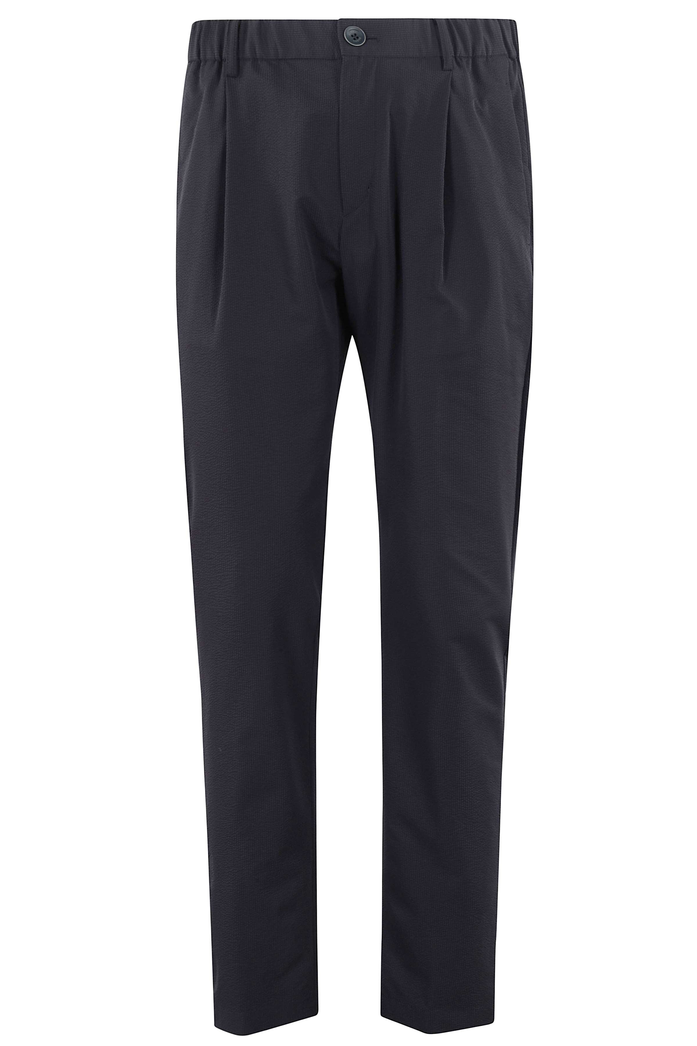 Pantalone Blue Poliestere Pantaloni