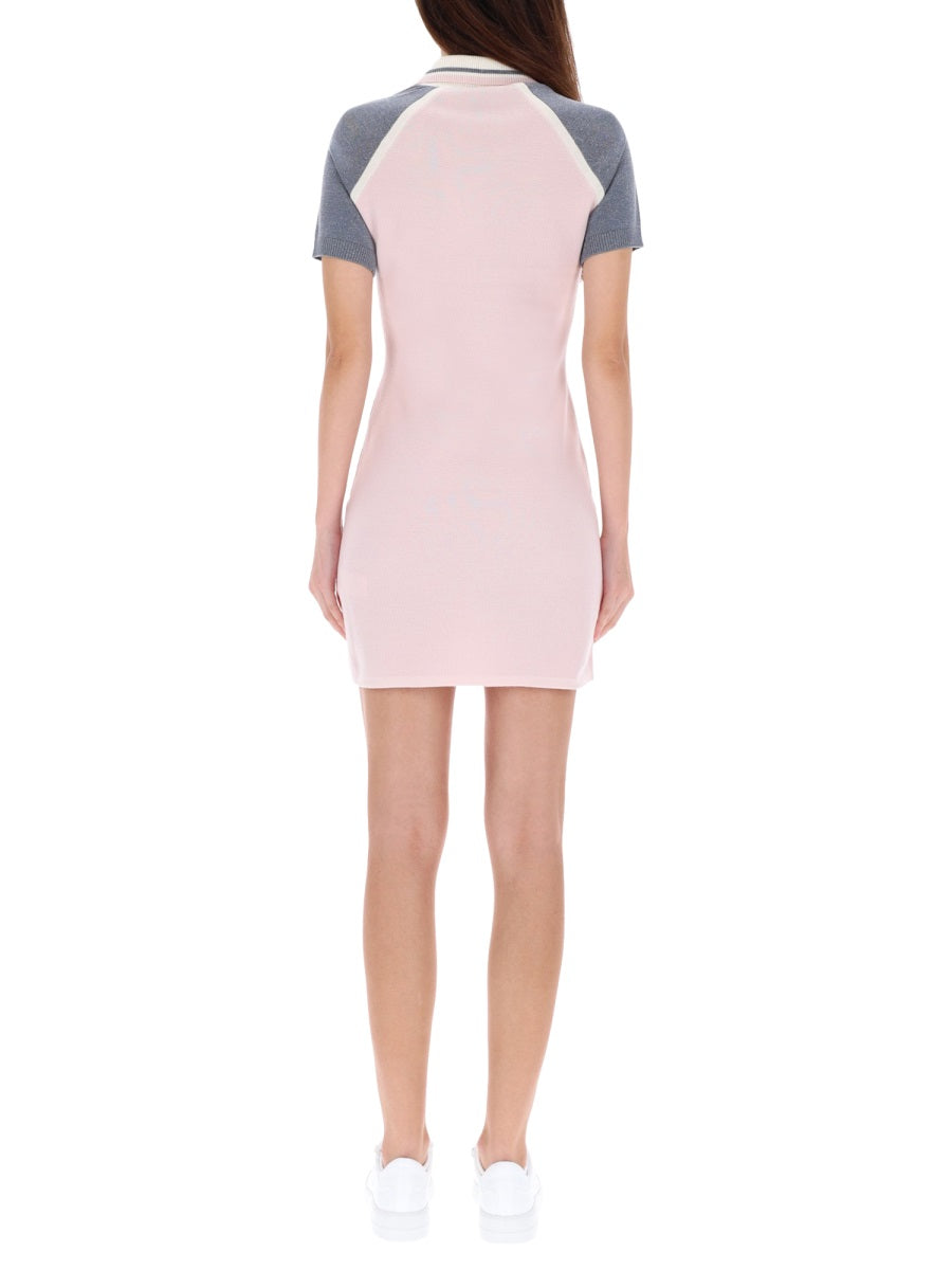 Merino Wool Tennis Dress Pink