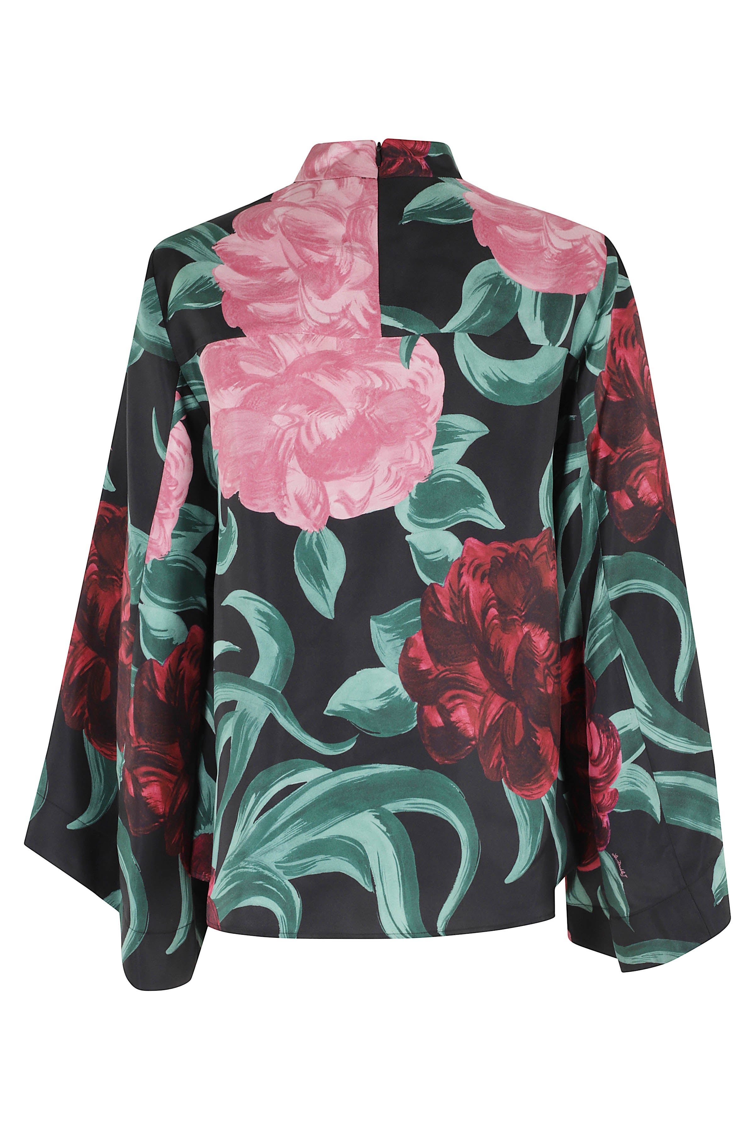 Make An Exit Top Multicolour Silk Tops