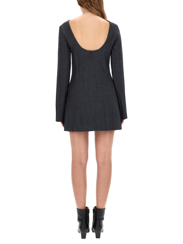 Dress Firm Grey Virgin Wool