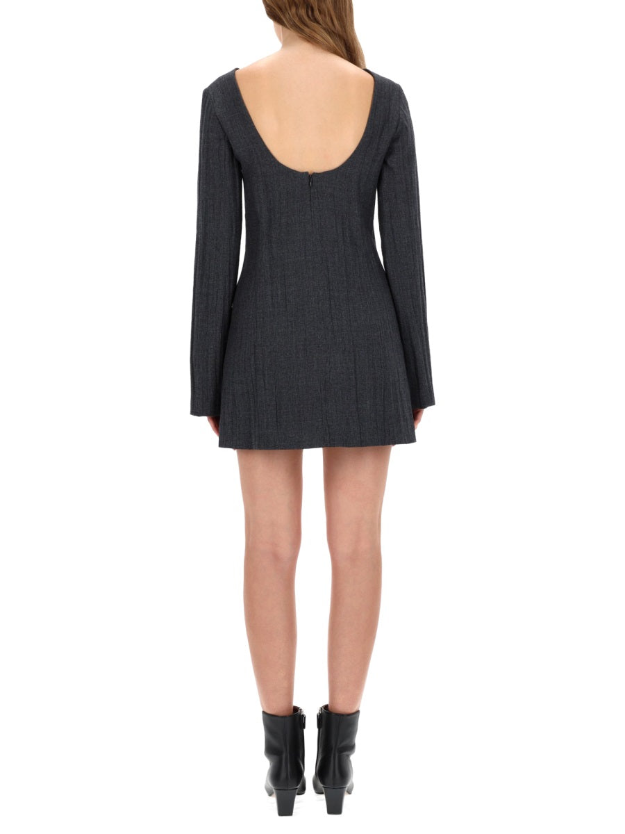 Dress Firm Grey Virgin Wool