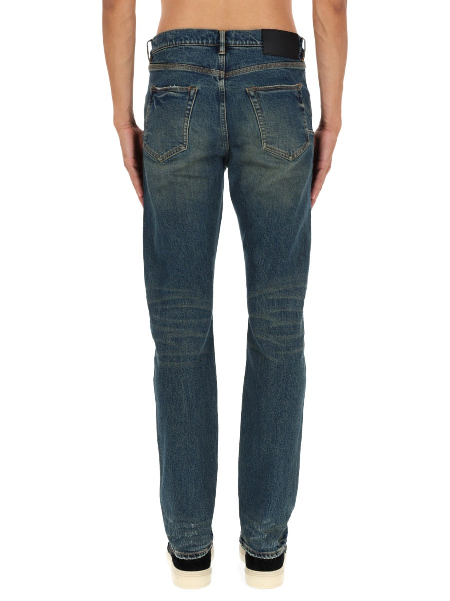 Slim Fit Denim Jeans Cotton