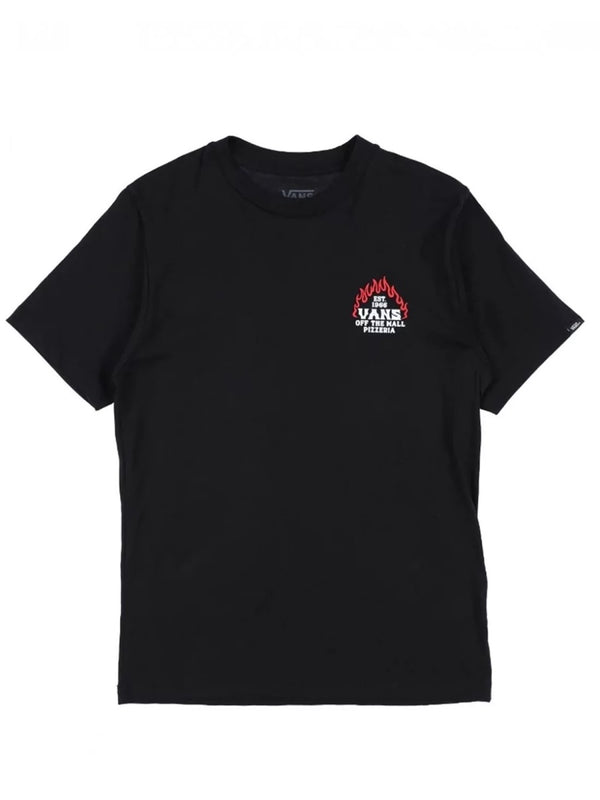 T-Shirt Pizzeria Black Cotton T-shirts