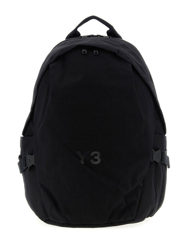 Backpack With Logo Black Backpacks