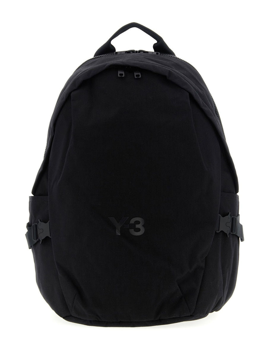 Backpack With Logo Black Backpacks