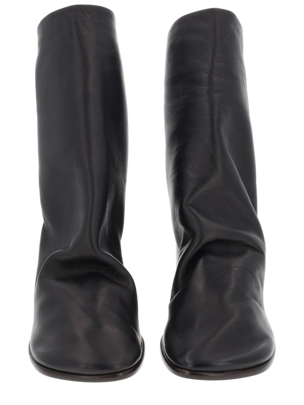 Glove 80 Boots Brown Lamb Leather