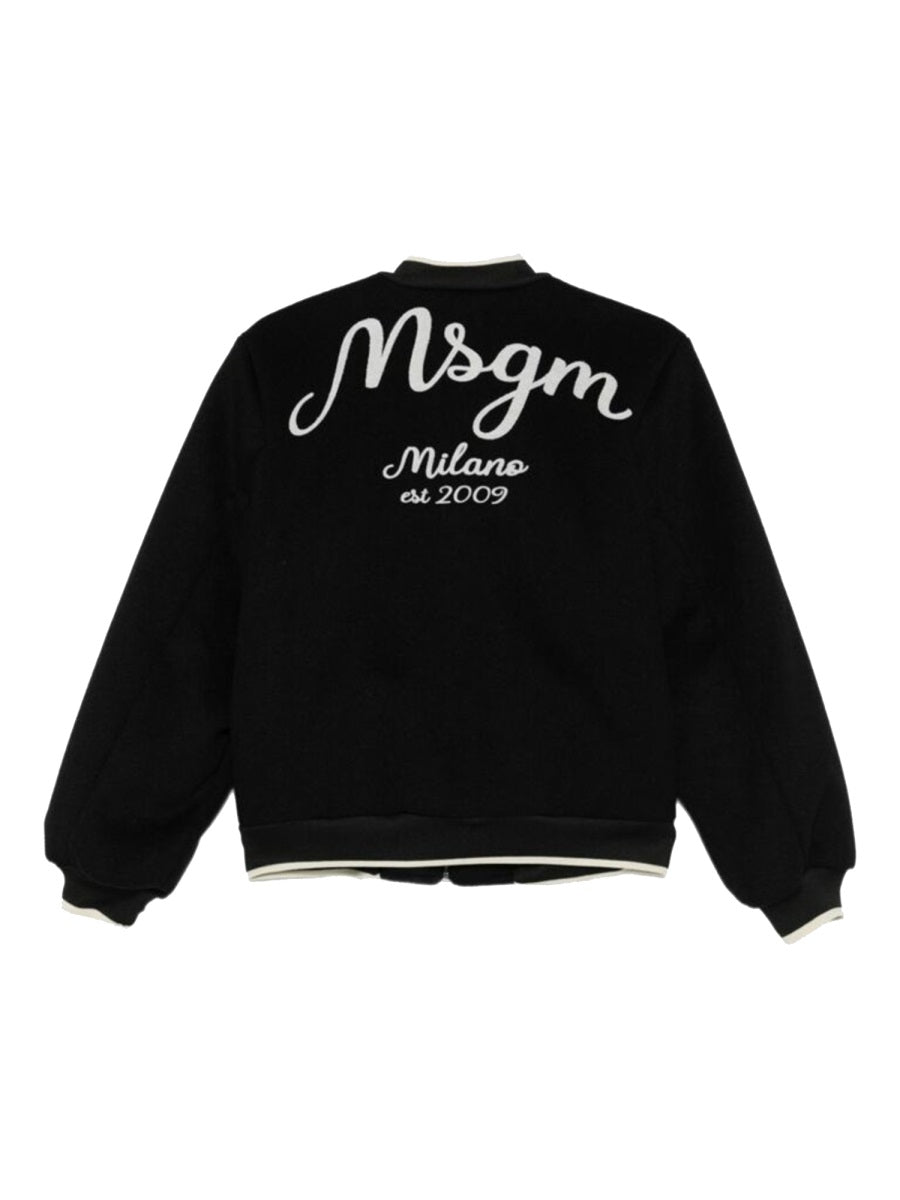 Jacket College Black Polyester