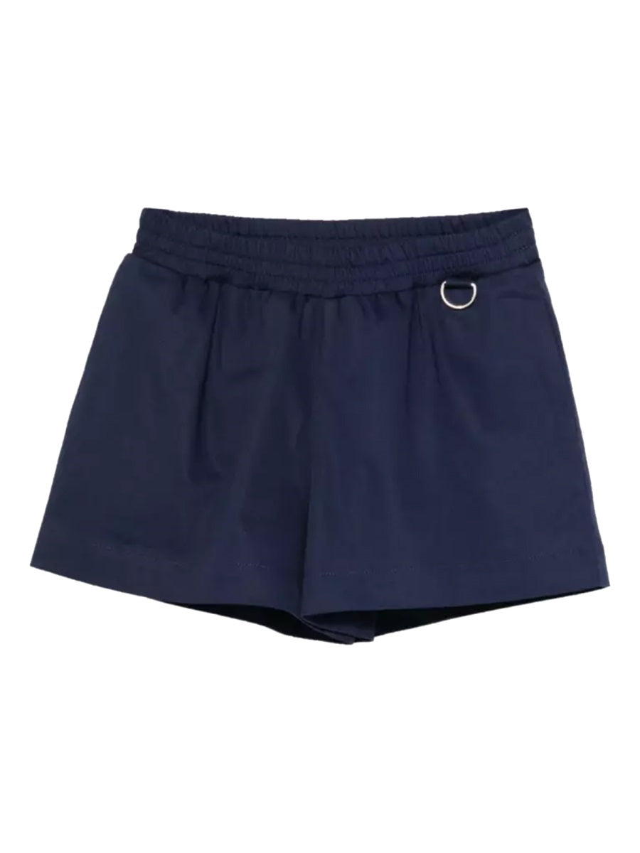 Short Skirt Gabardine Multicolour Cotton
