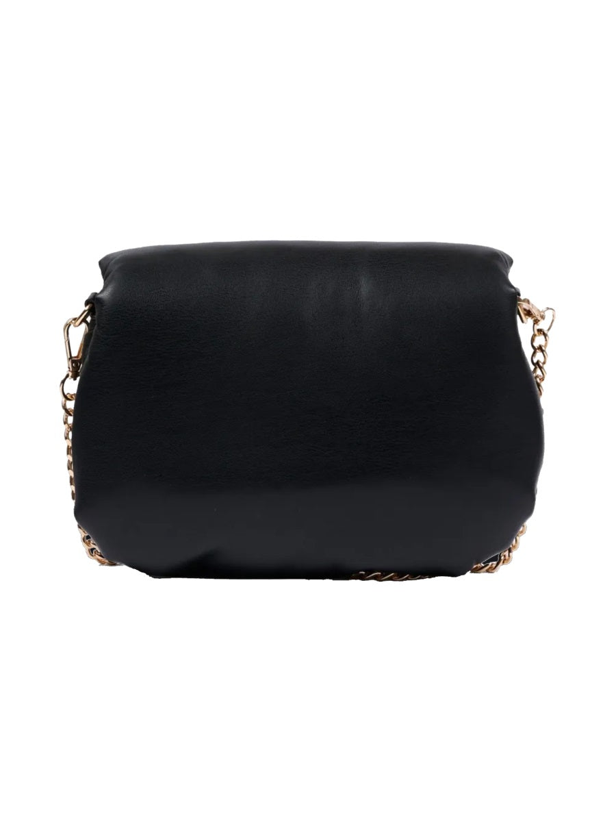 Shoulder Bag Eco-Leather Black Polyurethane Fibre