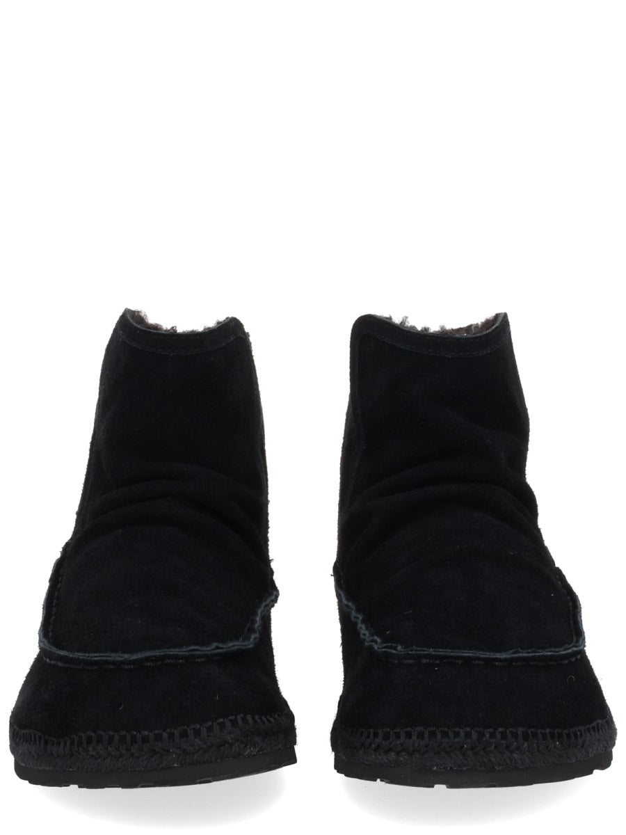 D-Lukas Akb Black Leather Boots Cow