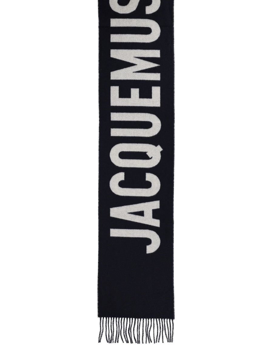 Virgin Wool Scarf Blue Scarfs