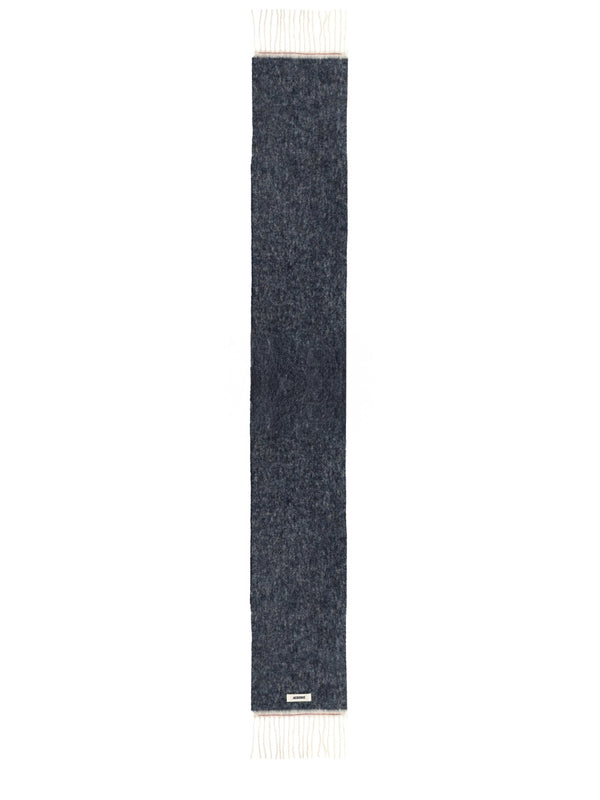 Scarf Wagon Blue Mohair