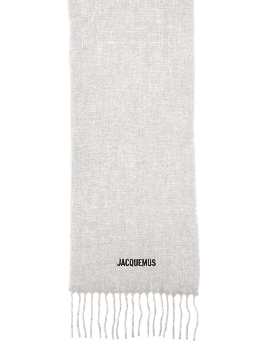 Scarf Moisson Grey Alpaca Wool Scarfs