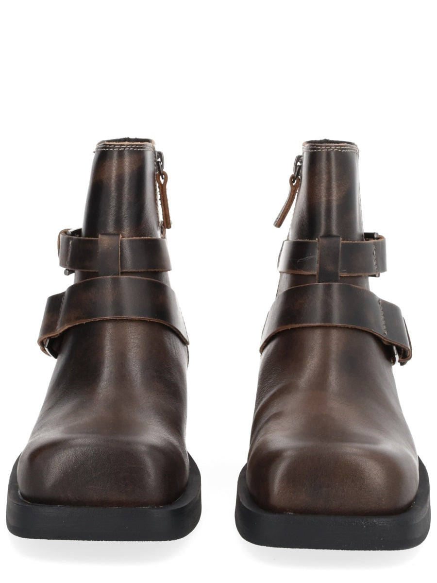 Yuri Boot Brown Cow Leather