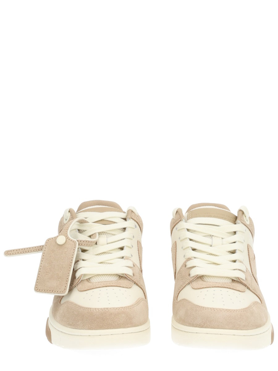 Out Of Office Sneaker Beige Bovine Leather Trainers