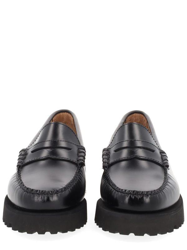 Moccasin Weejuns 90s Penny Black Leather Loafers