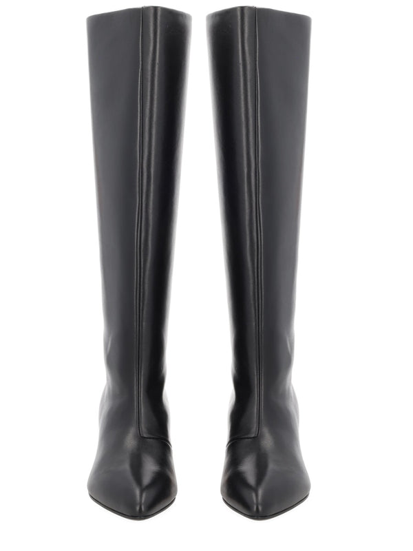 Boot Alva Black Calf Leather