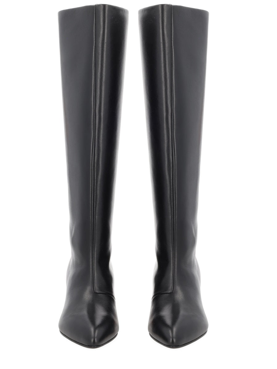 Boot Alva Black Calf Leather