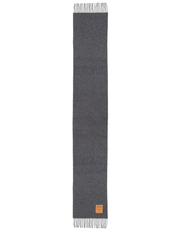 Wool Scarf Grey