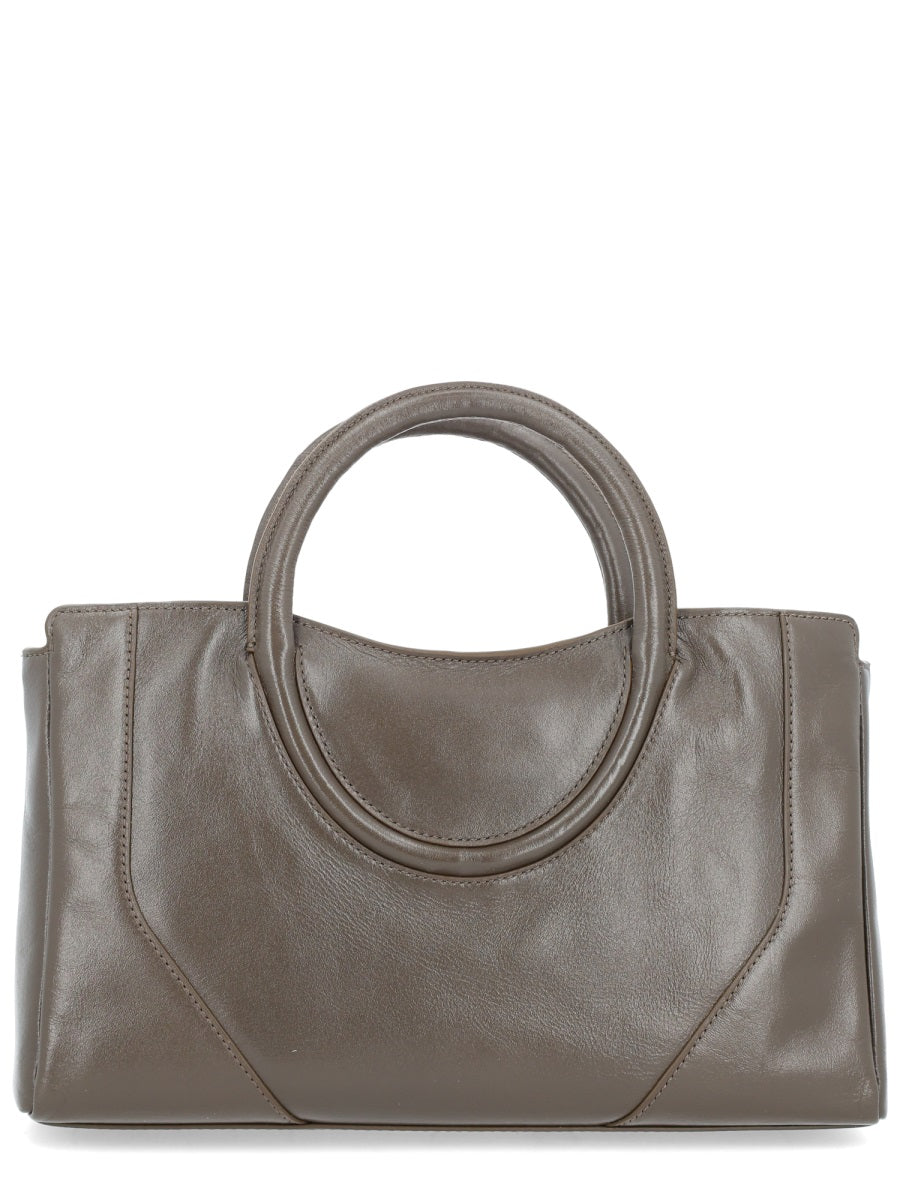 Maude Mini Satchel Bag Brown Cow Leather Handbags