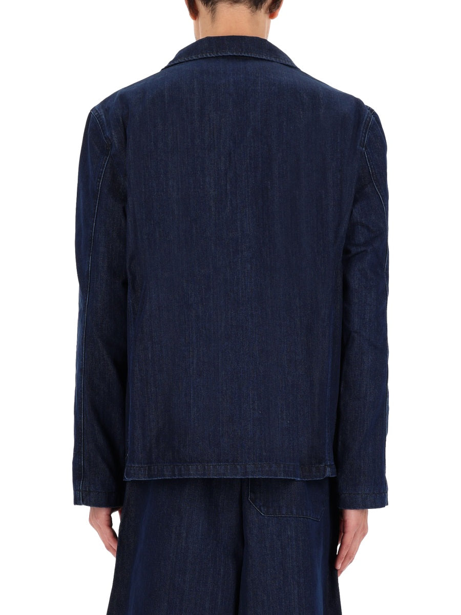Earth Scuttlers Jacket Blue Organic Cotton