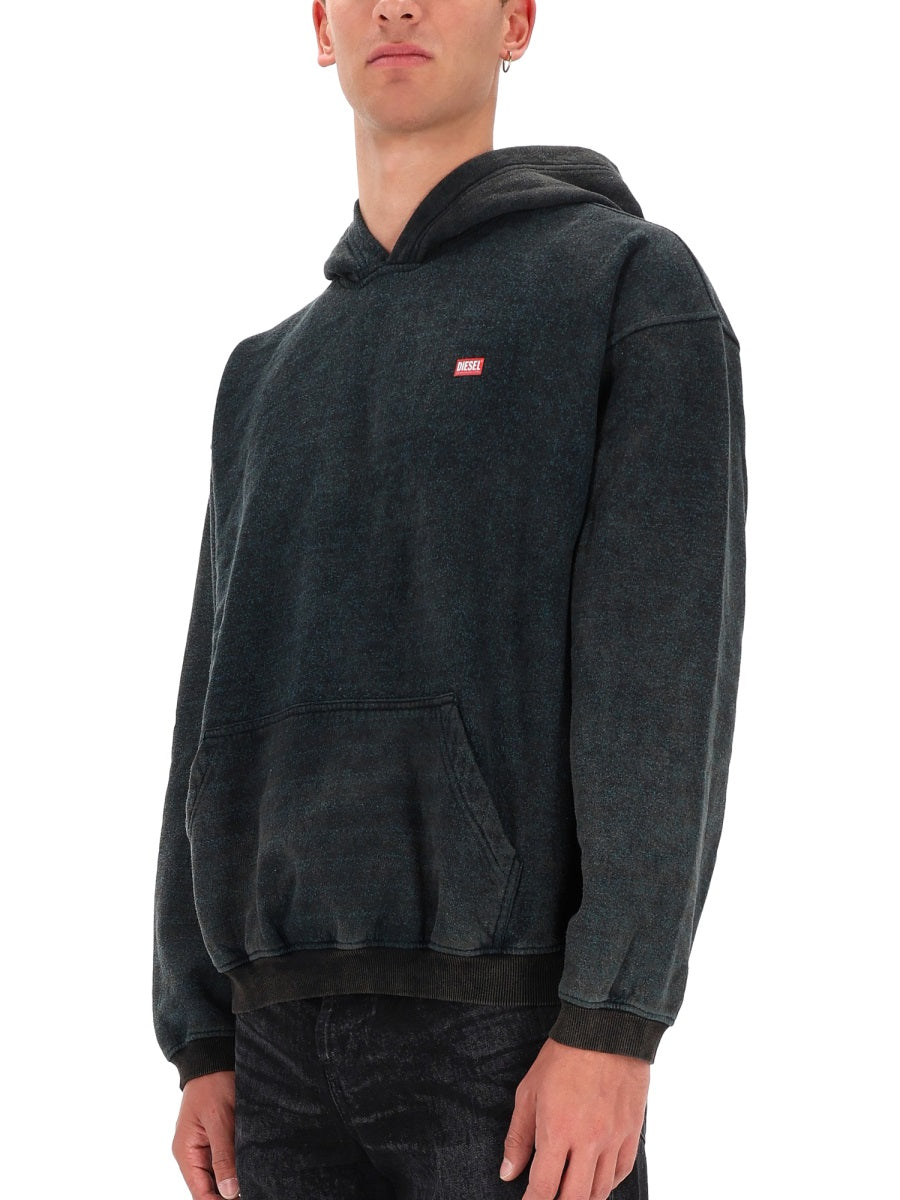 S-Kai Sweatshirt Black Cotton Jumpers