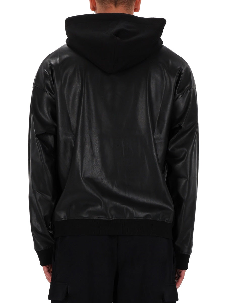 Cotton Black Hoodie Sweatshirts