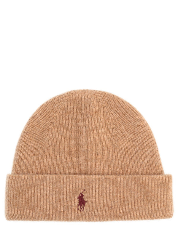 Cashmere Beanie Beige Hat
