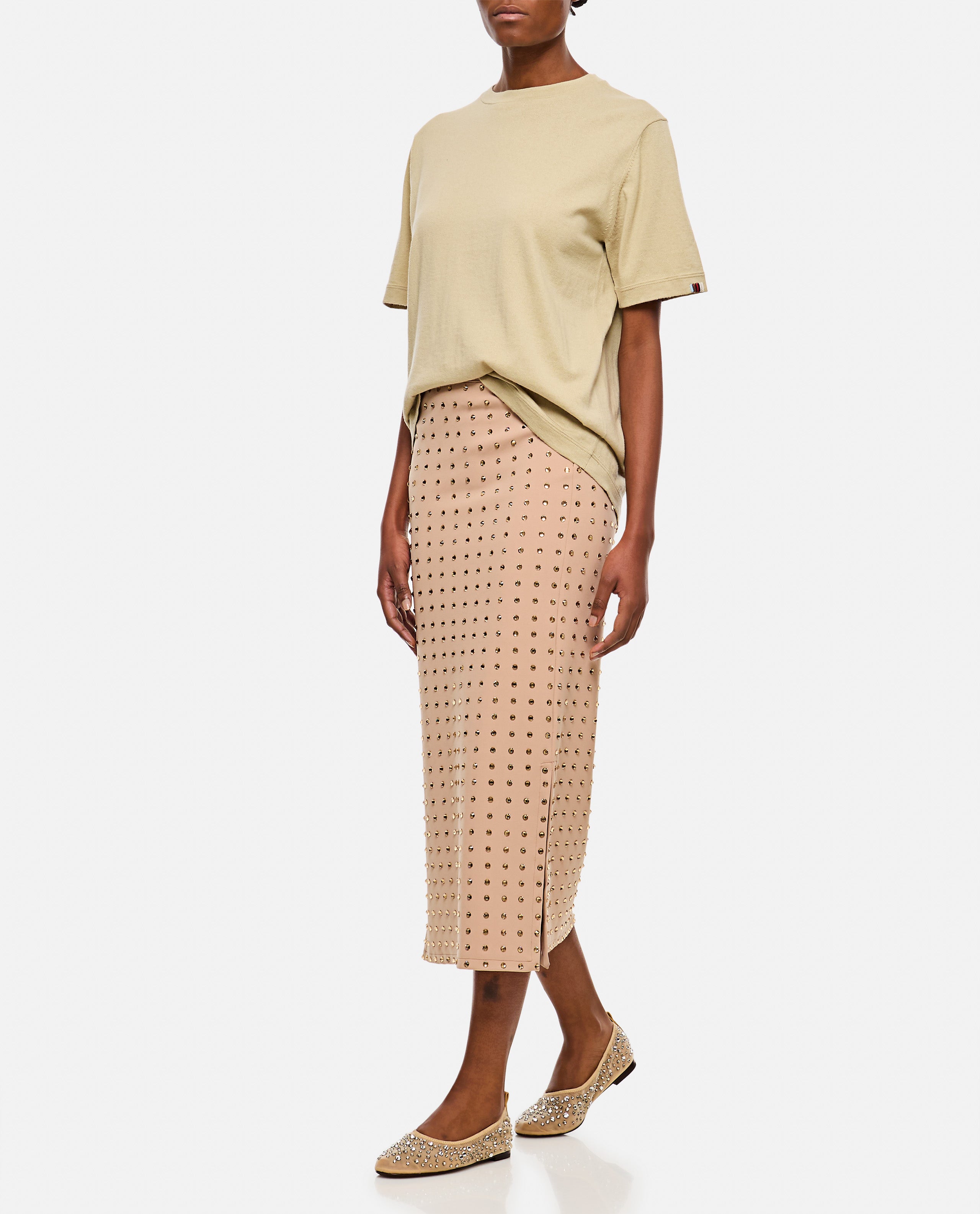 SportMax Skirts Beige Pa Ea
