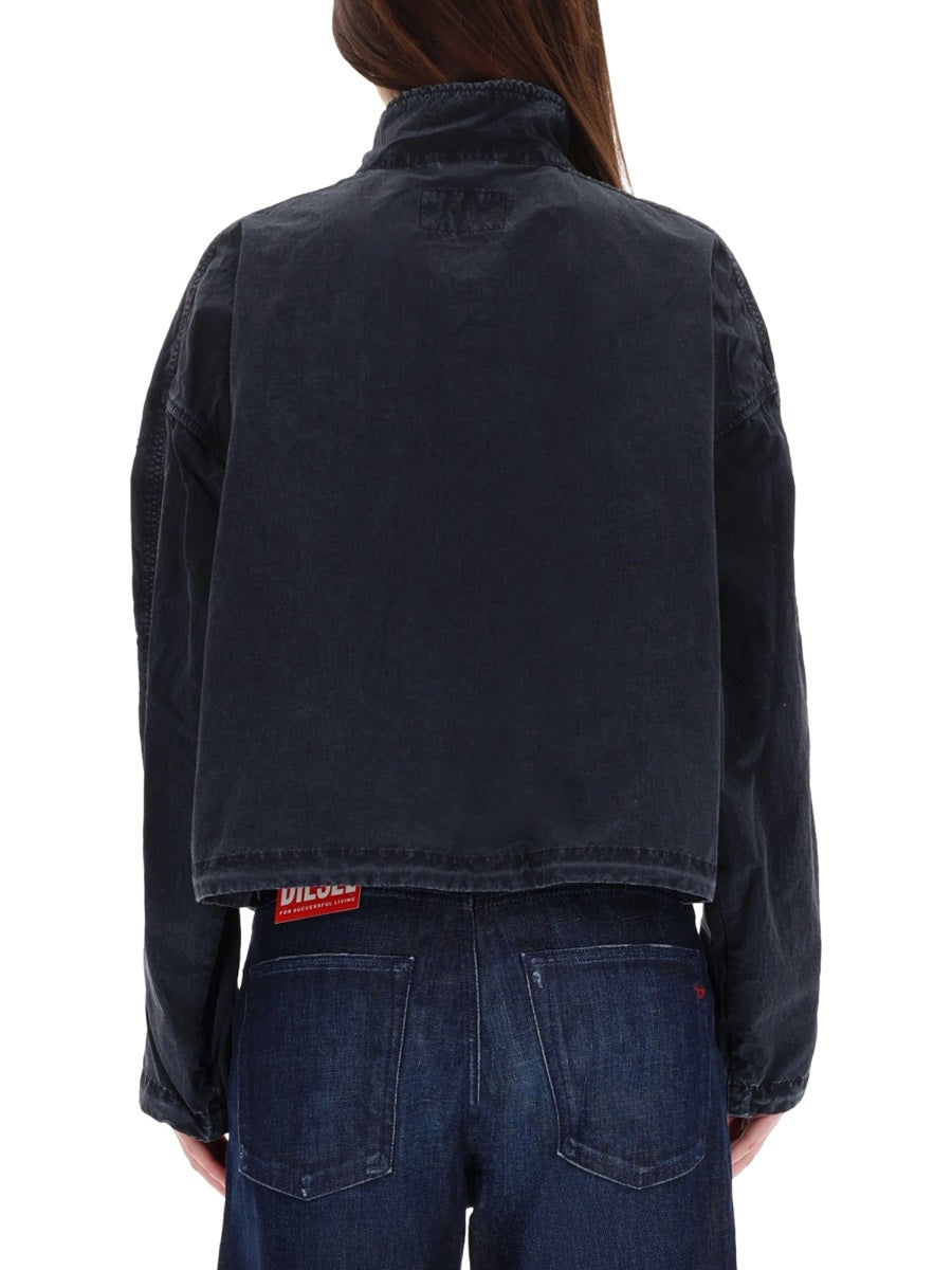 G-Leam-R1 Jacket Grey Polyamide