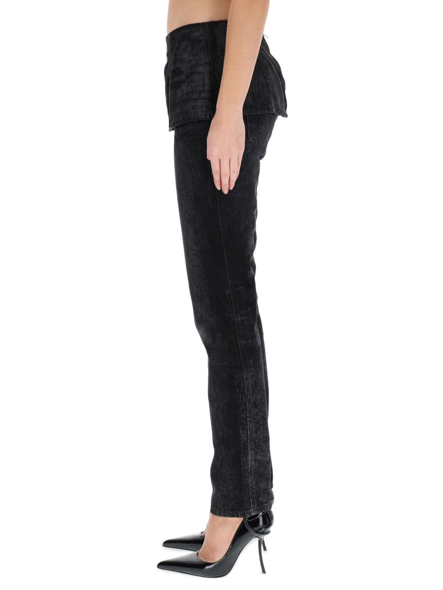 D-Hourjian Jeans Black Cotton