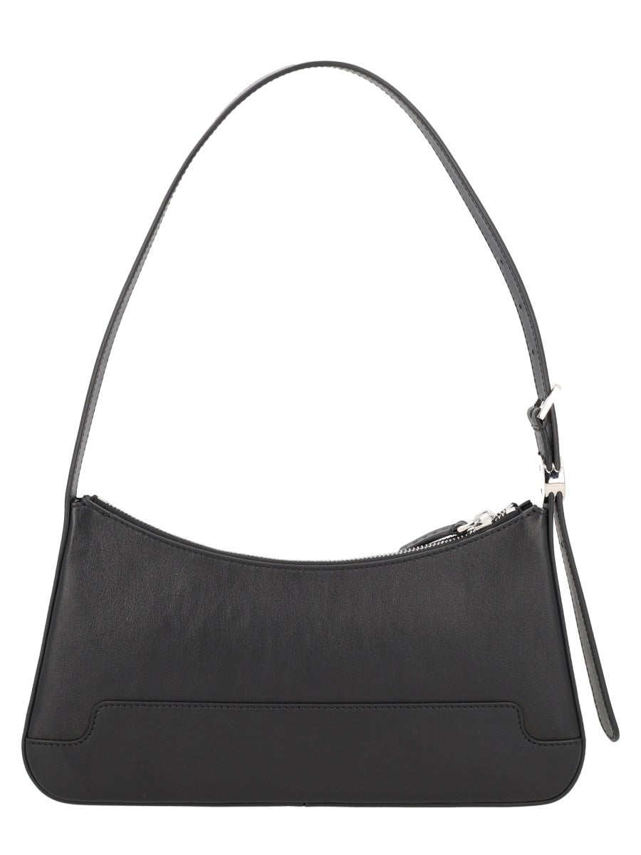 Leather Shoulder Bag Black Calf