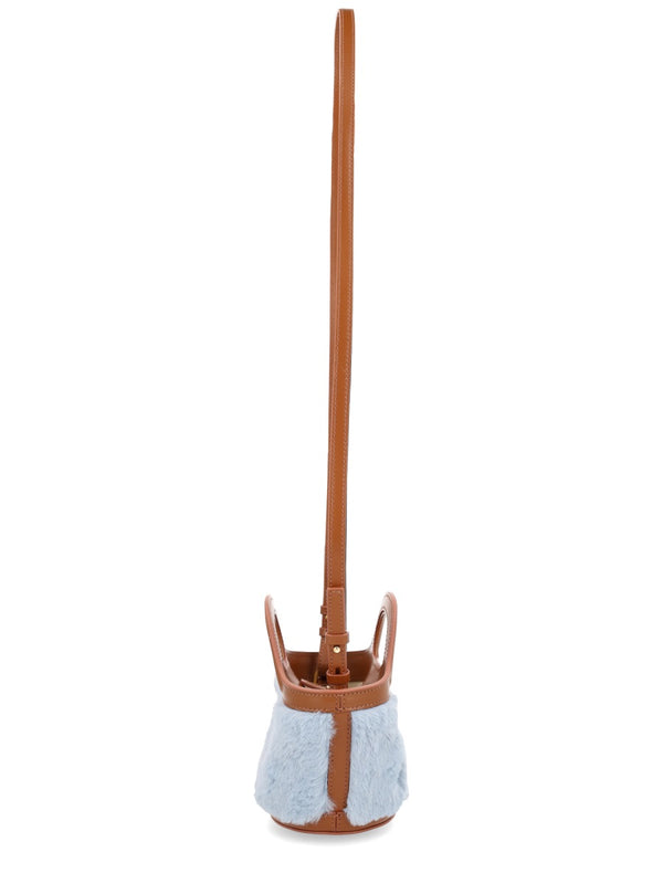 Micro Tropicalia Bag Azure Polyester Leather Handbags