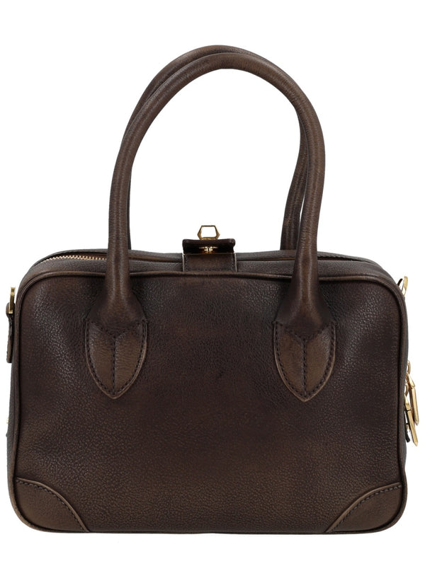 Handbag Life Brown Leather Cow Handbags