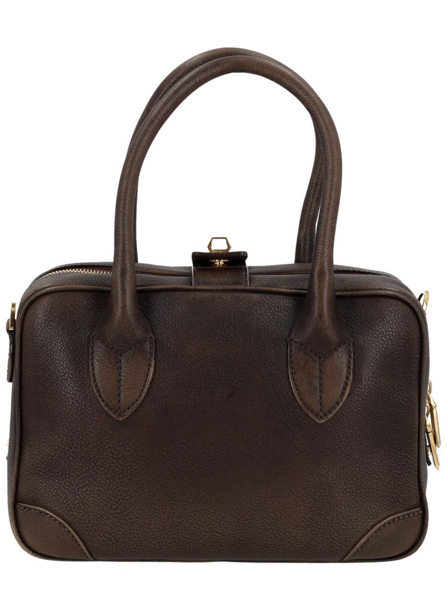 Handbag Life Brown Leather Cow Handbags