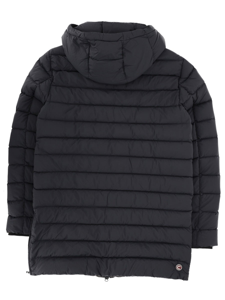 Water-Repellent Down Jacket Black Polyamide