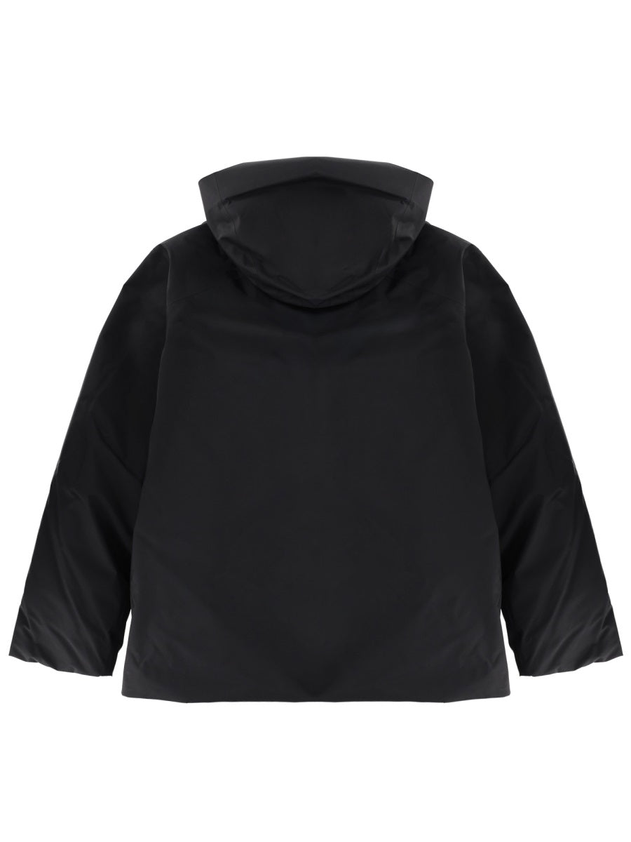 Relaxed Fit Jacket Black Polyamide