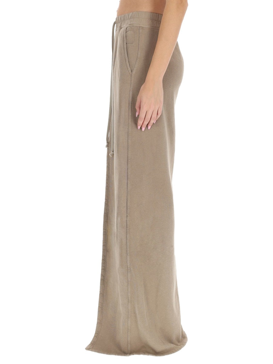 Long Phileg Pillar Skirt Ivory Cotton