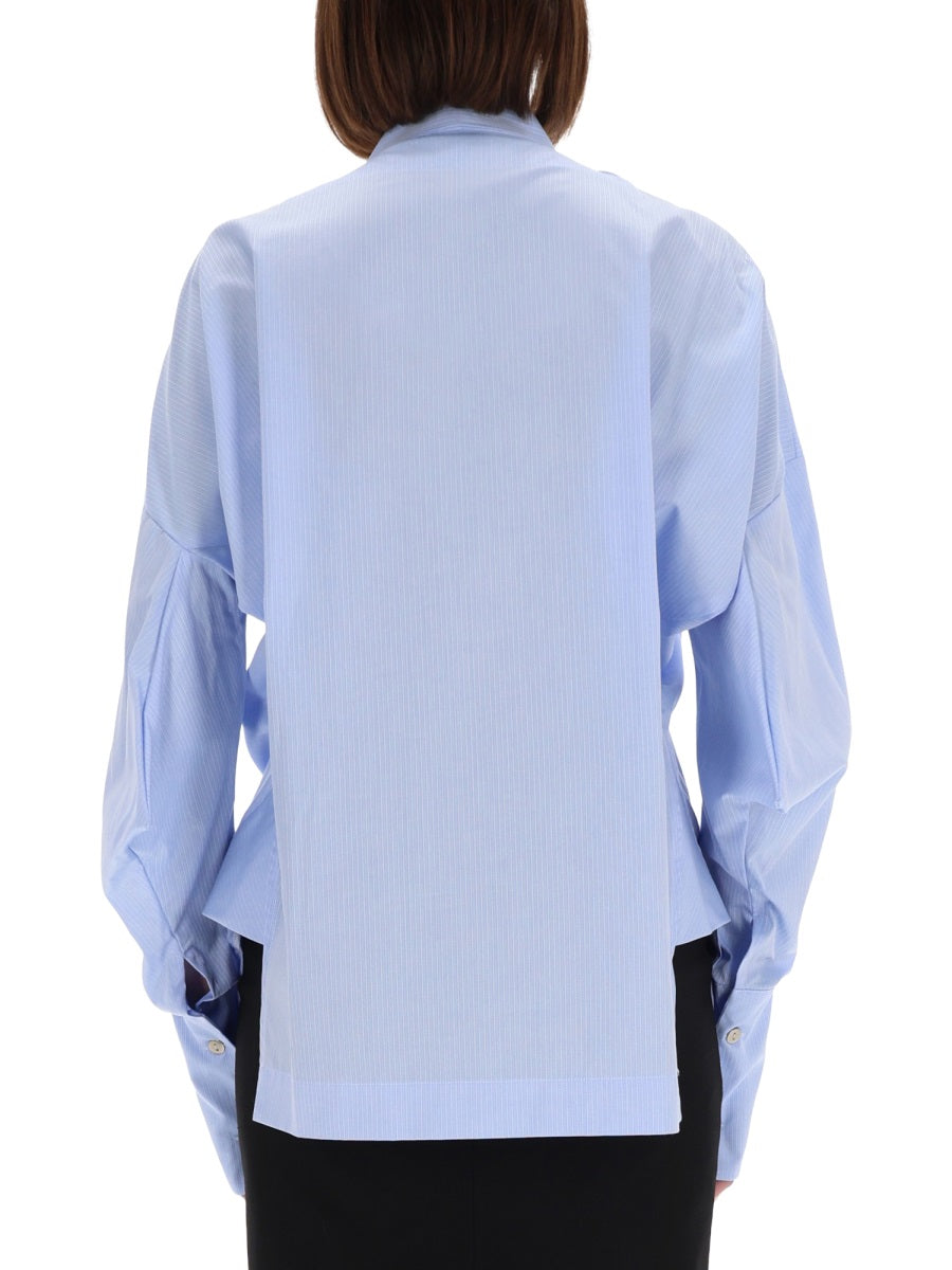 Shirt Cecilia Azure Cotton