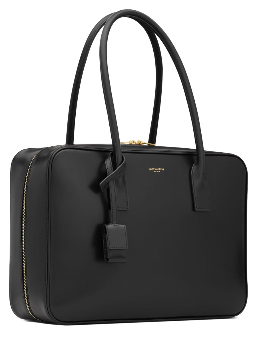 Sac De Jour Bag Black Lamb Leather Shoulder