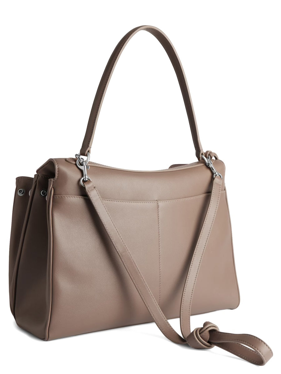 Shoulder Bag Rodeo Beige Leather