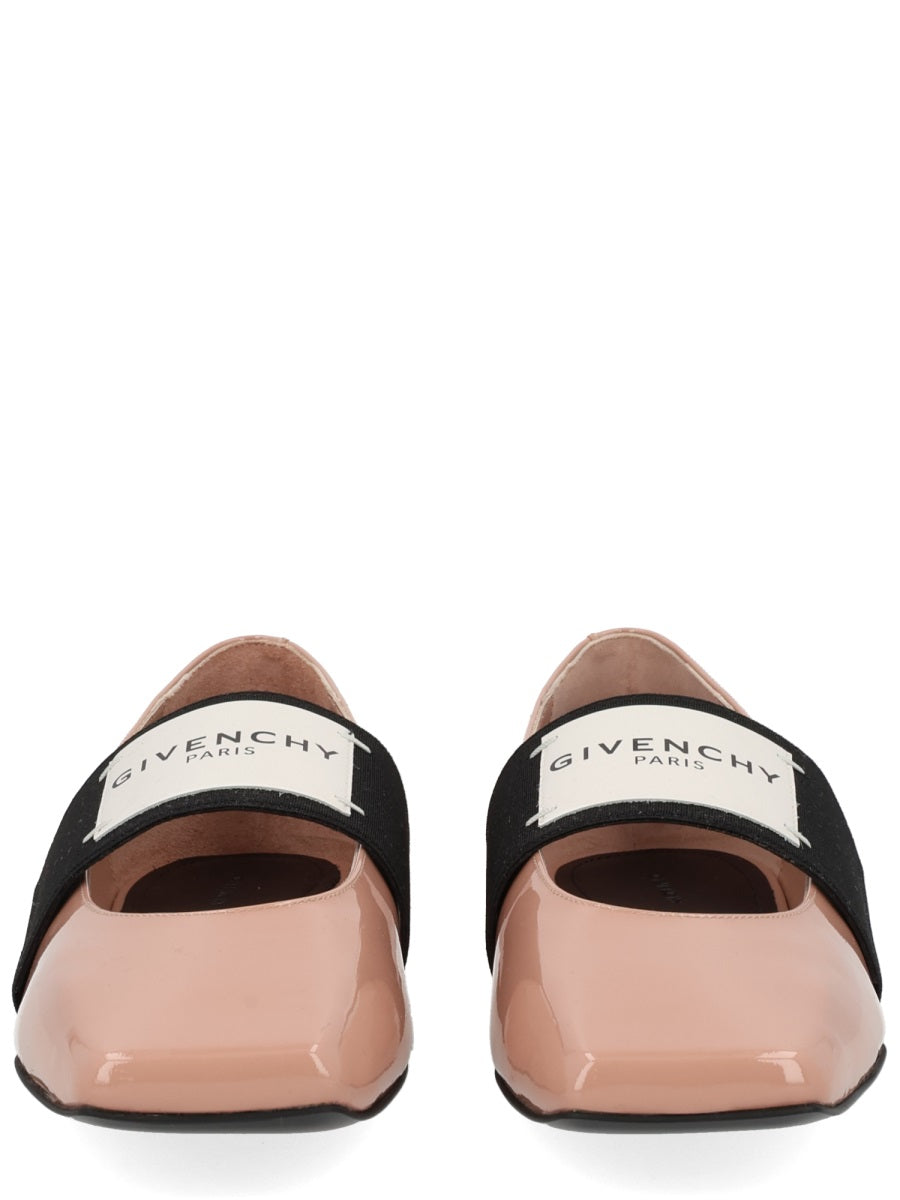 Sliced Square Dancer Pink Main Material: Calf Leather Shoe